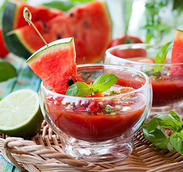 Gaspacho de pastèque Magimix.